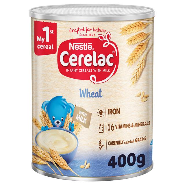 Nestle Cerelac - Infant Cereals With Iron+ Wheat - 400g