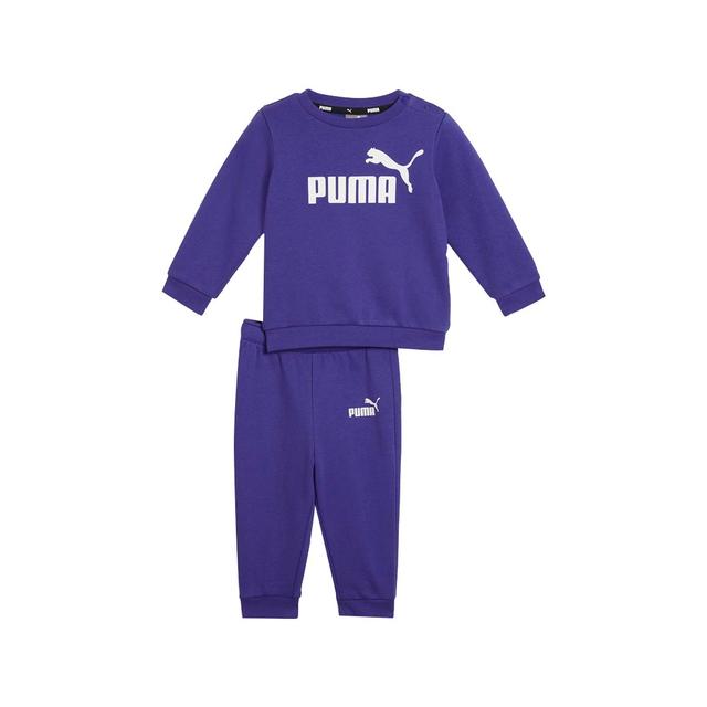 Puma - 2pc-Set - Minicats Ess Crew Sweatshirt & Joggers - Blue