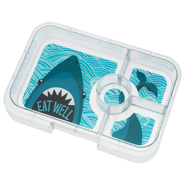 Yumbox - Shark Tapas 4 Compartments Tray