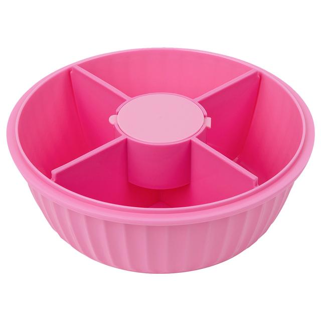 Yumbox - 4 Part Divider Poke Bowls - Guava Pink