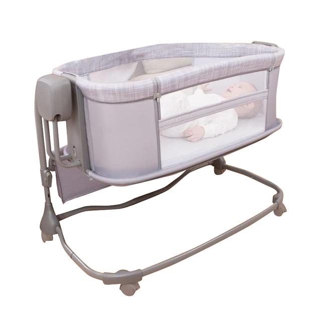 Mastela - Baby Electric Bed Swing Bassinet - Grey