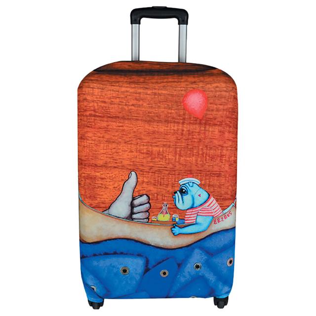 BiggDesign - Mr.Allright Man Waterproof Suitcase Cover - M - 24-inch