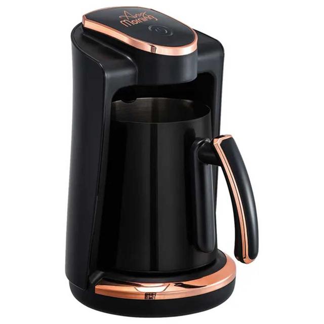 Any Morning - Turkish Coffee Maker With Pot - Black - 400 Watts