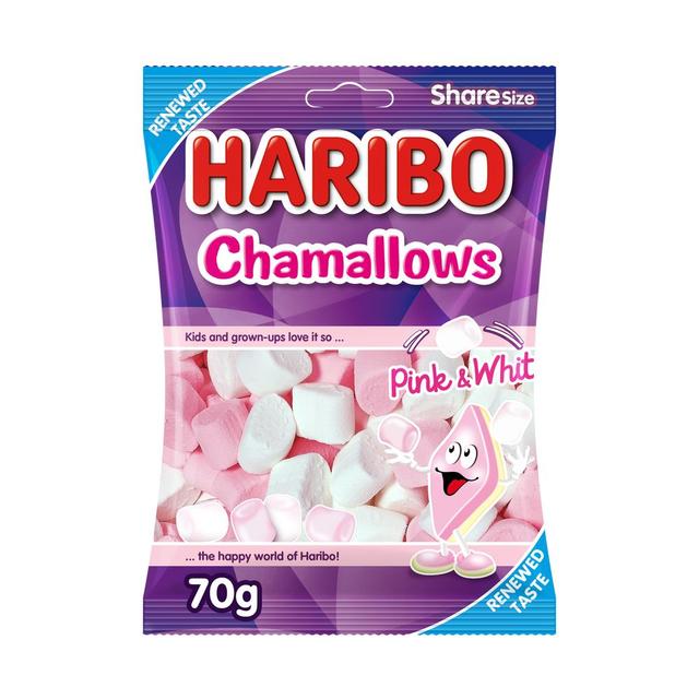 Haribo - Party Chamallows - Pink/White - 70 g