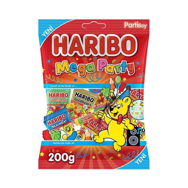 Haribo - Mega Party Gummy Candy - 200 g