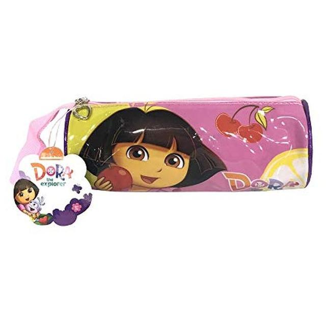 Dora The Explorer - School Round Pencil Case For Girls