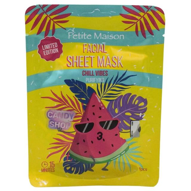 Petite Maison - Chill Vibes Facial Sheet Mask - Purifying - 20ml