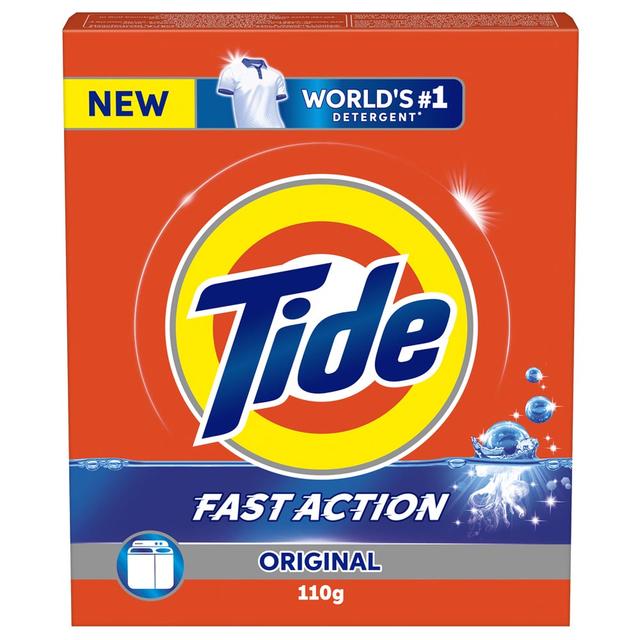 Tide - Fast Action Laundry Detergent Powder - 110 g