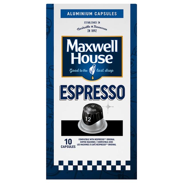 Maxwell House - Espresso Intensity 12 Coffee Capsules - 10pcs