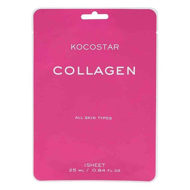 Kocostar - Collagen Happy Mask Facial Sheet - 23 ml