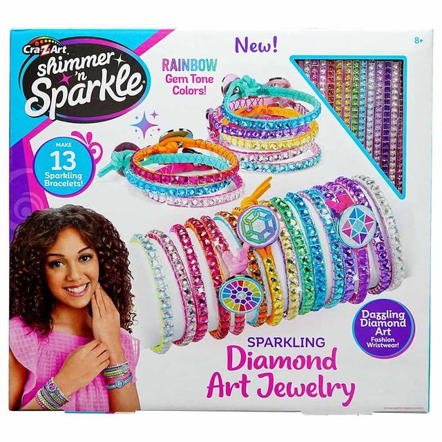 Shimmer 'N Sparkle - Sparkling Diamond Art Jewellery Kit