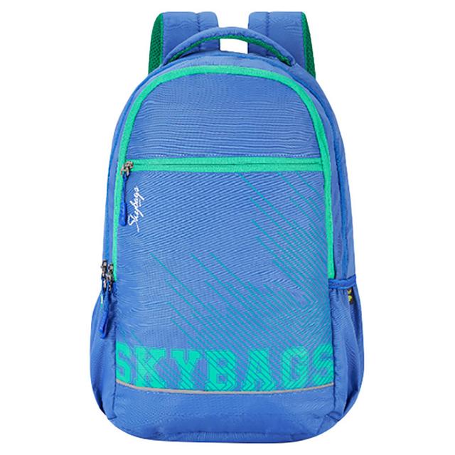 Skybags - Strider Pro College Laptop Backpack - Blue - 19.2-inch