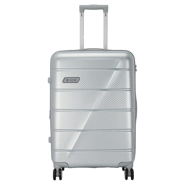 Carlton - Milan Hardside Check-In Luggage - Silver - M - 69 cm