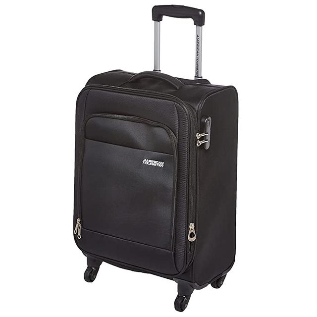 American Tourister - Oakland Spinner Soft Cabin Luggage Bag - 55cm - Black