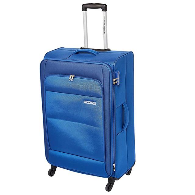 American Tourister - Oakland Spinner Soft Cabin Luggage Bag - 55cm - Blue