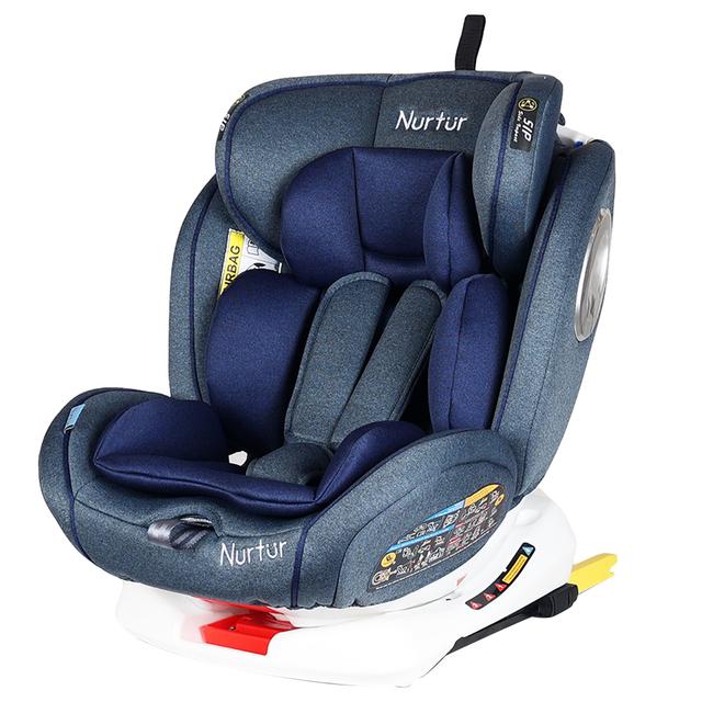 Nurtur - 4-In-1 Ultra Baby Car Seat Isofix 9 With Isofix And Canopy - Shiny Blue