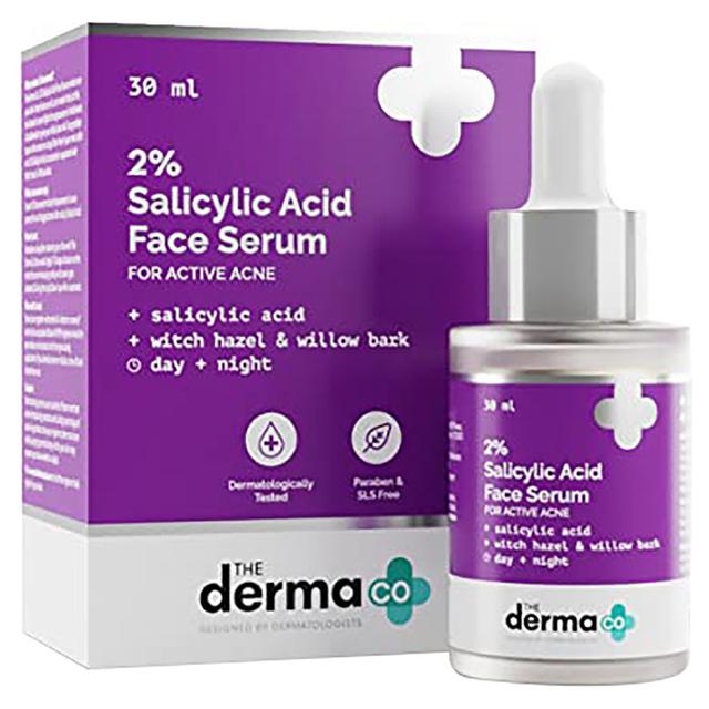 The Derma Co - 2% Salicylic Acid Face Serum For Acne & Acne Marks - 30 ml