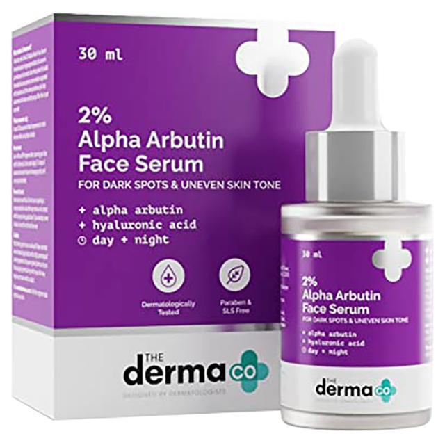 The Derma Co - 2% Alpha Arbutin Face Serum - 30 ml