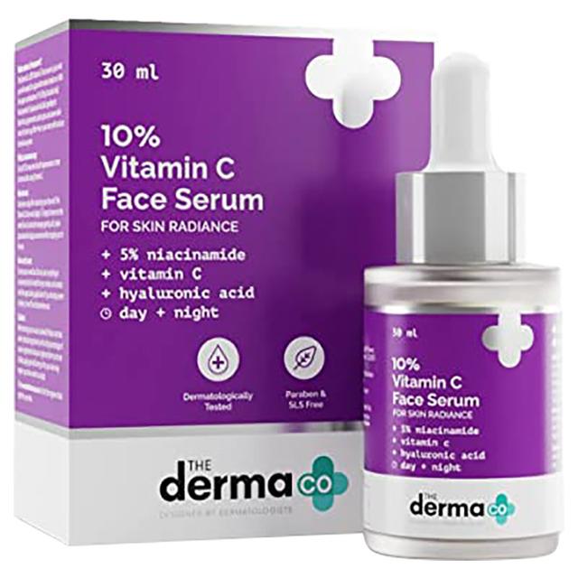 The Derma Co - 10% Vitamin C Face Serum For Skin Radiance - 30 ml