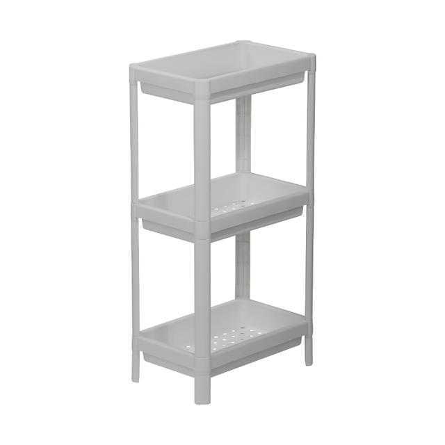 Inochi - Tokyo 3-Tier Multi-Purpose Storage Shelf - Grey