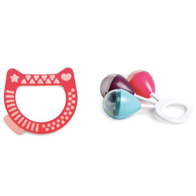 Suavinex Pink Teether Set