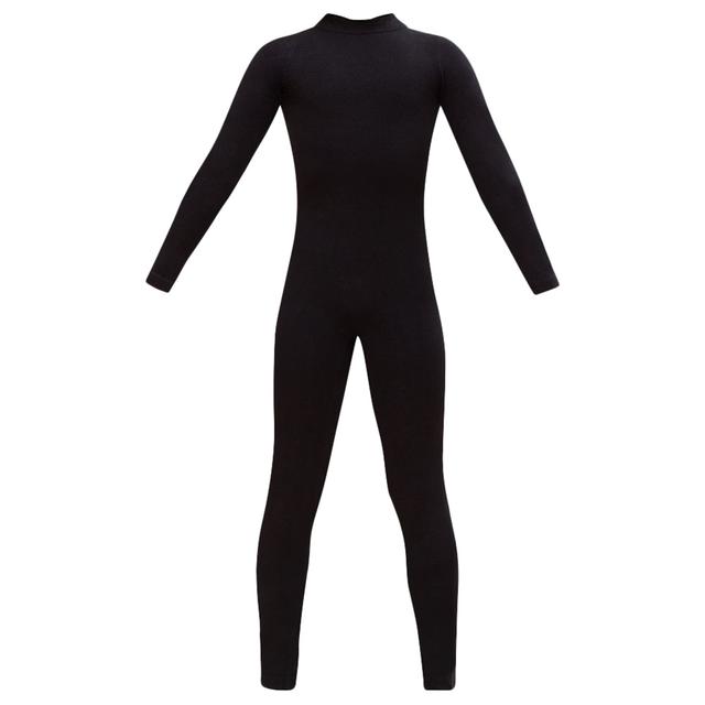 The Ido Movement - Girls Cotton Unitard - Black