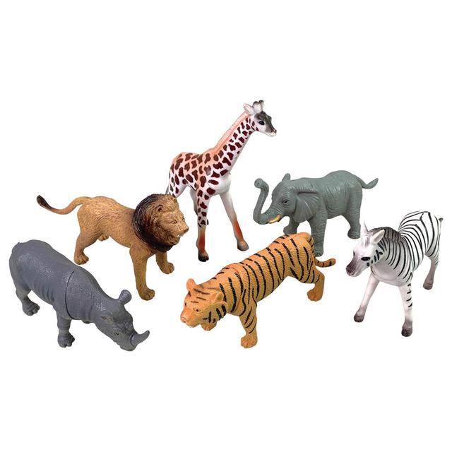 Wenno - Wild Animal Playset - 6pcs