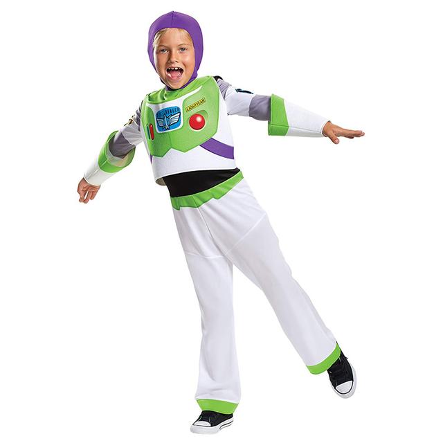 Party Centre - Buzz Lightyear Classic Toy Story 4 Costume - White