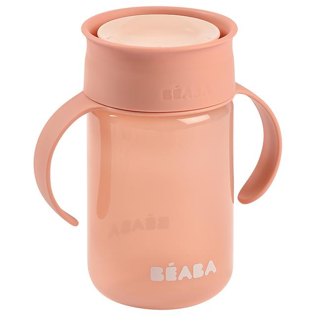 Beaba - 360 Degree Learning Cup - 340 ml  - Pink