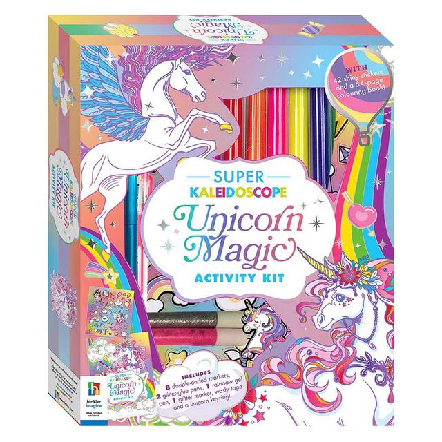 Hinkler - Super Kaleidoscope: Unicorn Magic Activity Kit