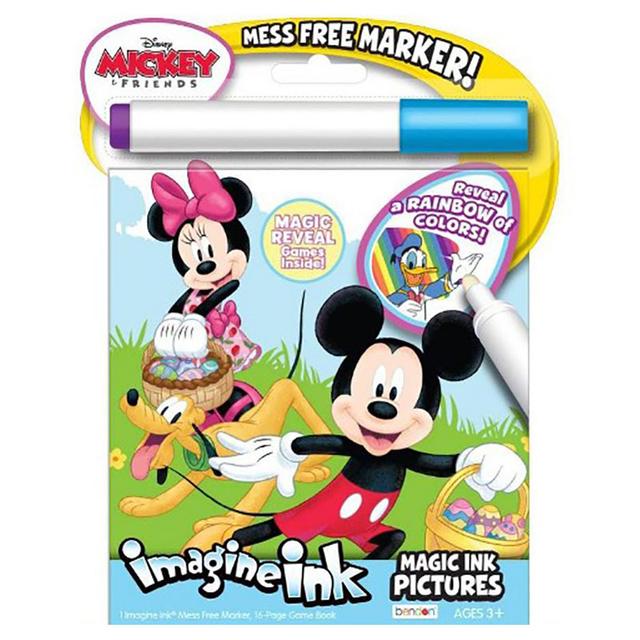 Imagine Ink Mickey And Friends Activity Book With Mess-Free Marker