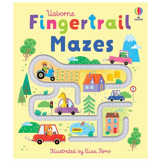 Fingertrail Mazes Puzzle Book