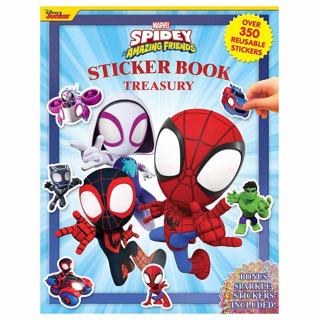 Marvel Spidey & Friends Sticker Book Treasury Book