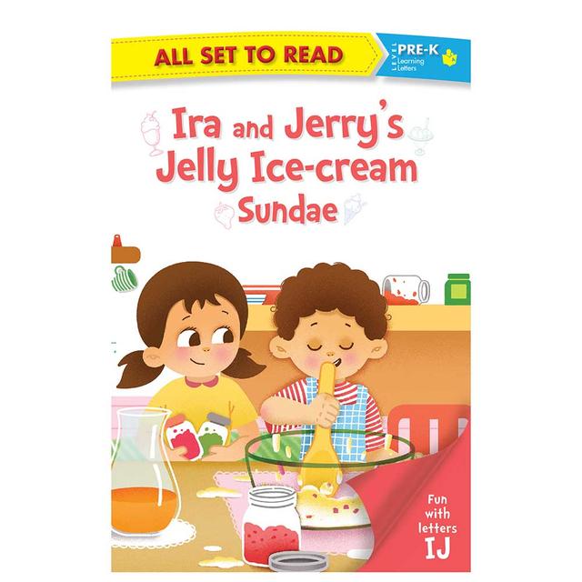 All Set To Read: Ira And Jerry's Jelly Ice-Cream Sundae