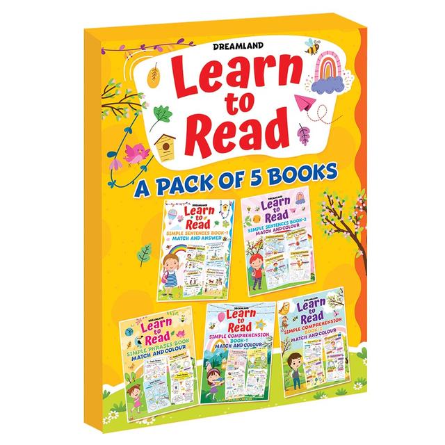 Learn To Read Books - Pack of 5