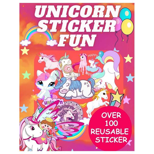 Just Kidding - Unicorn Sticker Fun Book