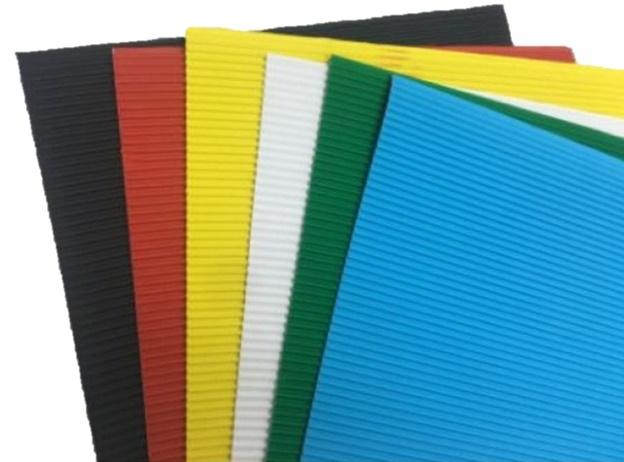 Craft Box-Corrugated Card 10 Sheets Per Pack-Assorted Colour