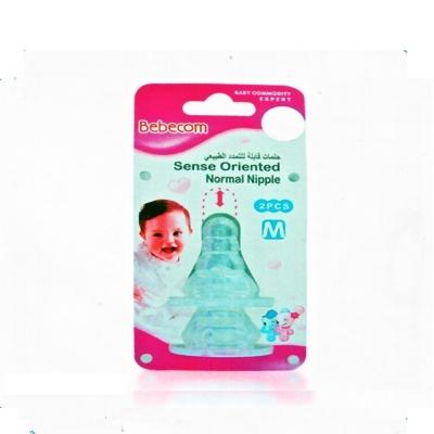 Bebecom Standard Sense Oriented Nipple (Medium) - 2pcs