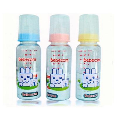 Bebecom Glass 250ml Bottle - Assorted Colours