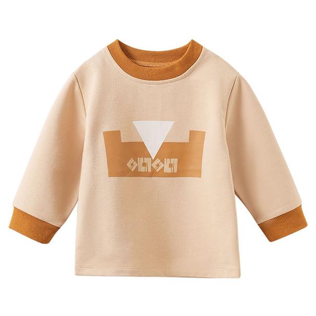 Sugar Rush - Boys Round Neck Full Sleeves T-Shirt - Brown