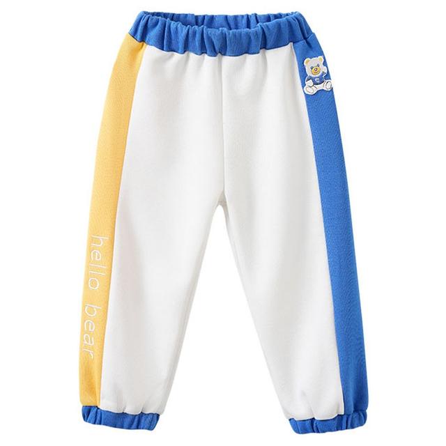 Sugar Rush - Colorblocked Regular Joggers - White