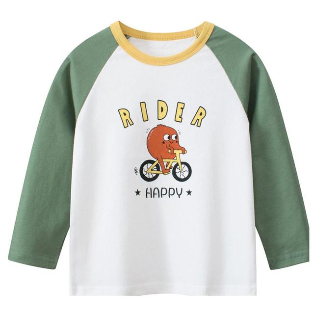 Sugar Rush - Printed Round Neck T-Shirt - White/Green