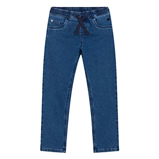 Petit Bateau - Boys Regular Denim Trousers - Blue