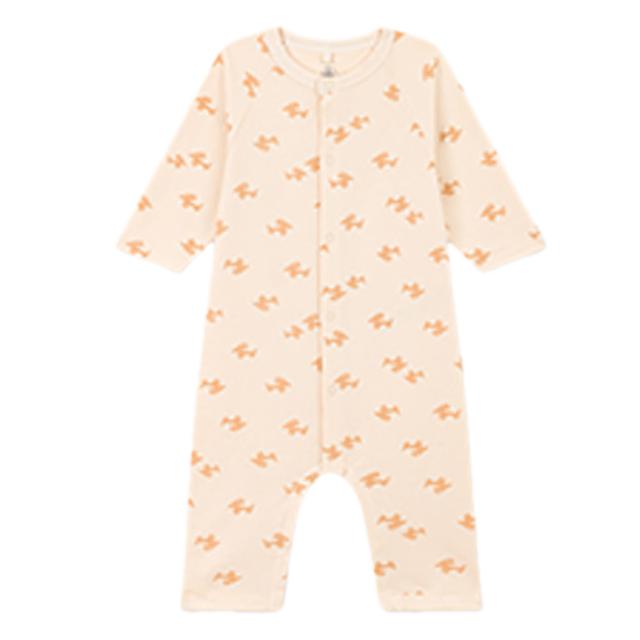 Petit Bateau - Babies Light Fleece Jumpsuit