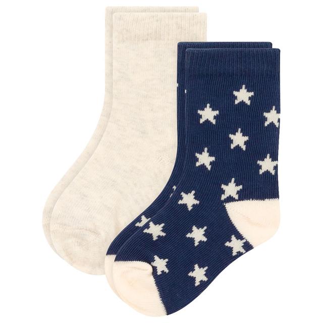 Petit Bateau - 2pc-Set - Babies' Starry Socks