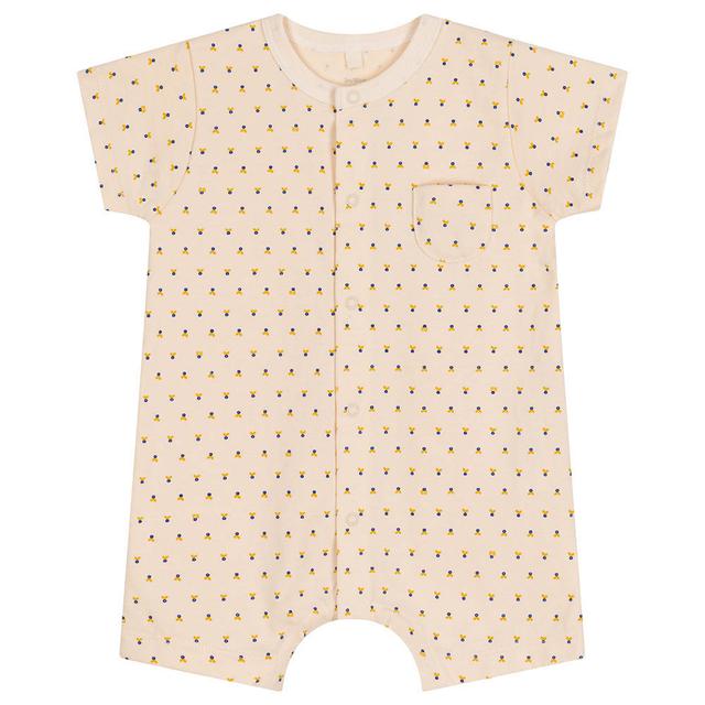 Petit Bateau - Baby's Lightweight Jersey Playsuit - Beige