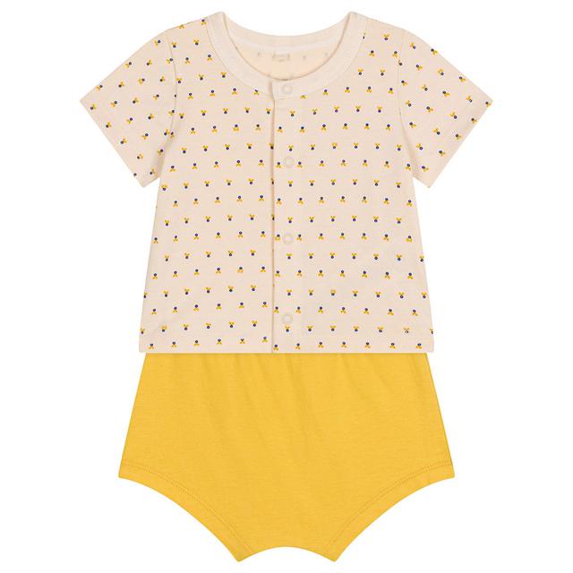 Petit Bateau - 2pc-Set - Baby's Lightweight Jersey Shirt & Shorts