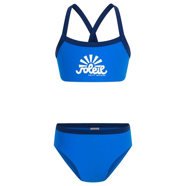 Petit Bateau - Girls' Two-Piece Swimsuit - Blue