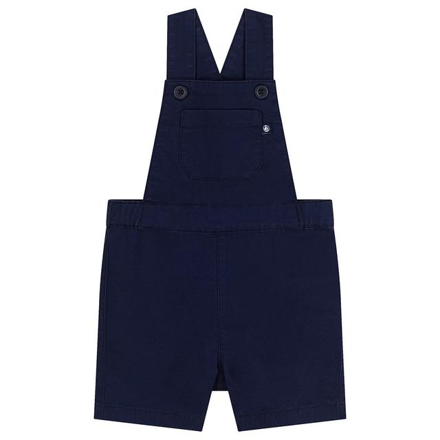 Petit Bateau - Baby's Serge Short Dungaree - Dark Blue