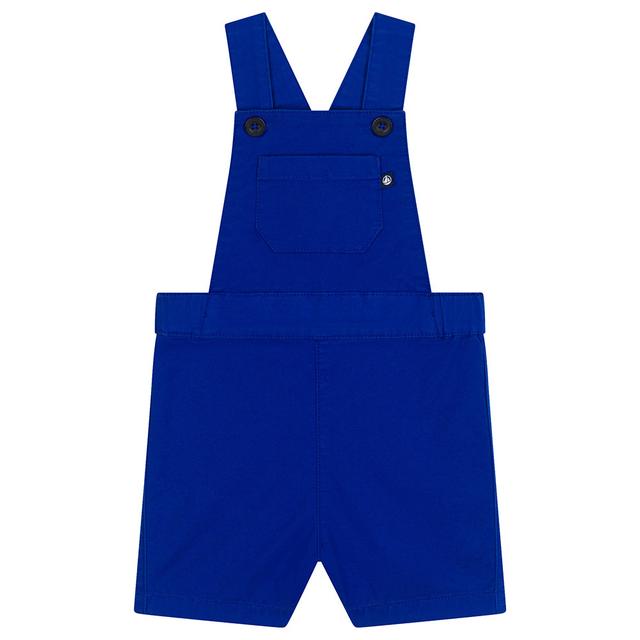 Petit Bateau - Baby's Serge Short Dungaree - Blue